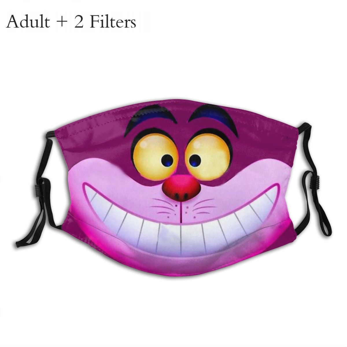 Cloth Face Mask Washable - قناع وجه مبتسم قابل للغسل مع