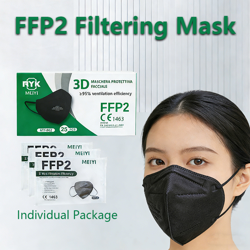 Face Mask Storage Box - 25/50 قطعة من أقنعة FFP2 المعتمدة