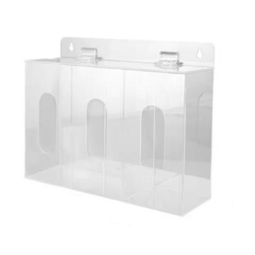 Face Mask Storage Box - حامل قفازات أكريليك بـ 1/2/3 أقسام