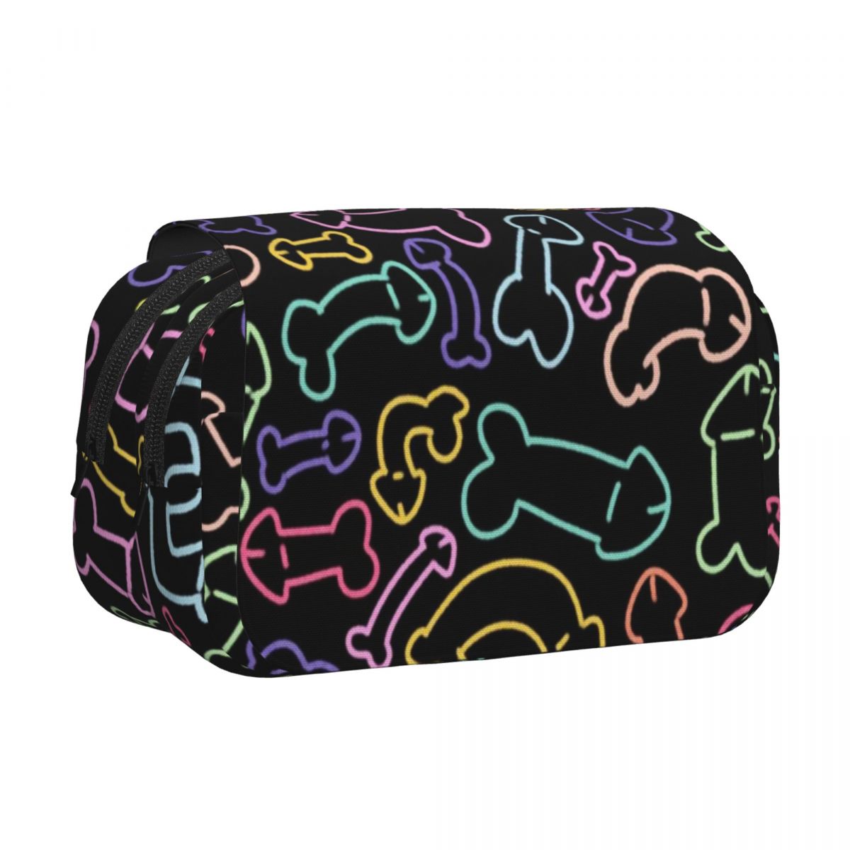 Mask Case Hard Shell - حافظة أقلام بتصميم قضيب ذكري بألوان