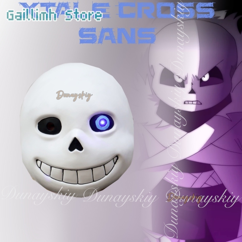 لعبة Undertale XTALE Cross San - مراجعة Black Face Mask Pack وسعره