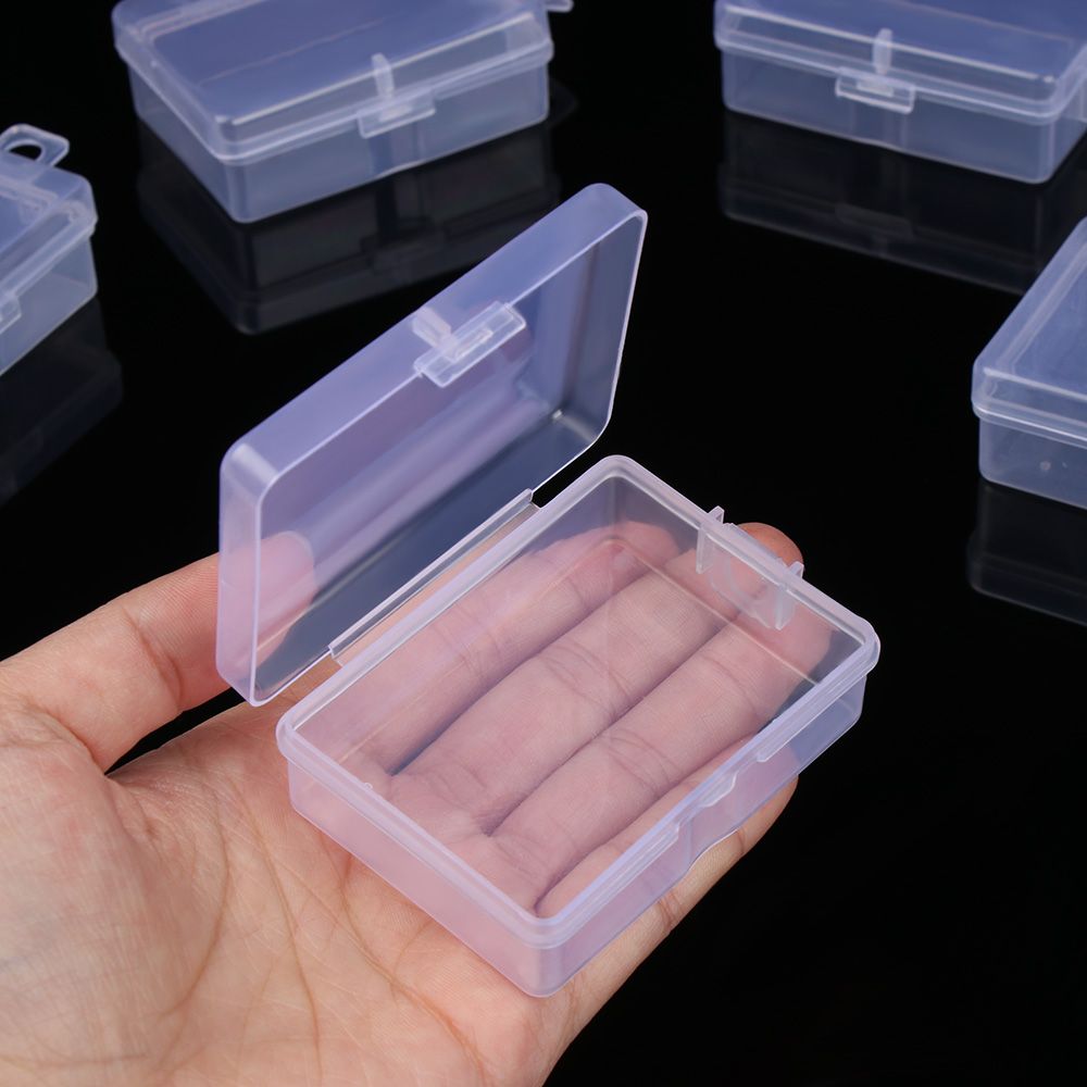 10 قطعة صناديق صغيرة مستطيل ال - مراجعة Face Mask Storage Box وسعره