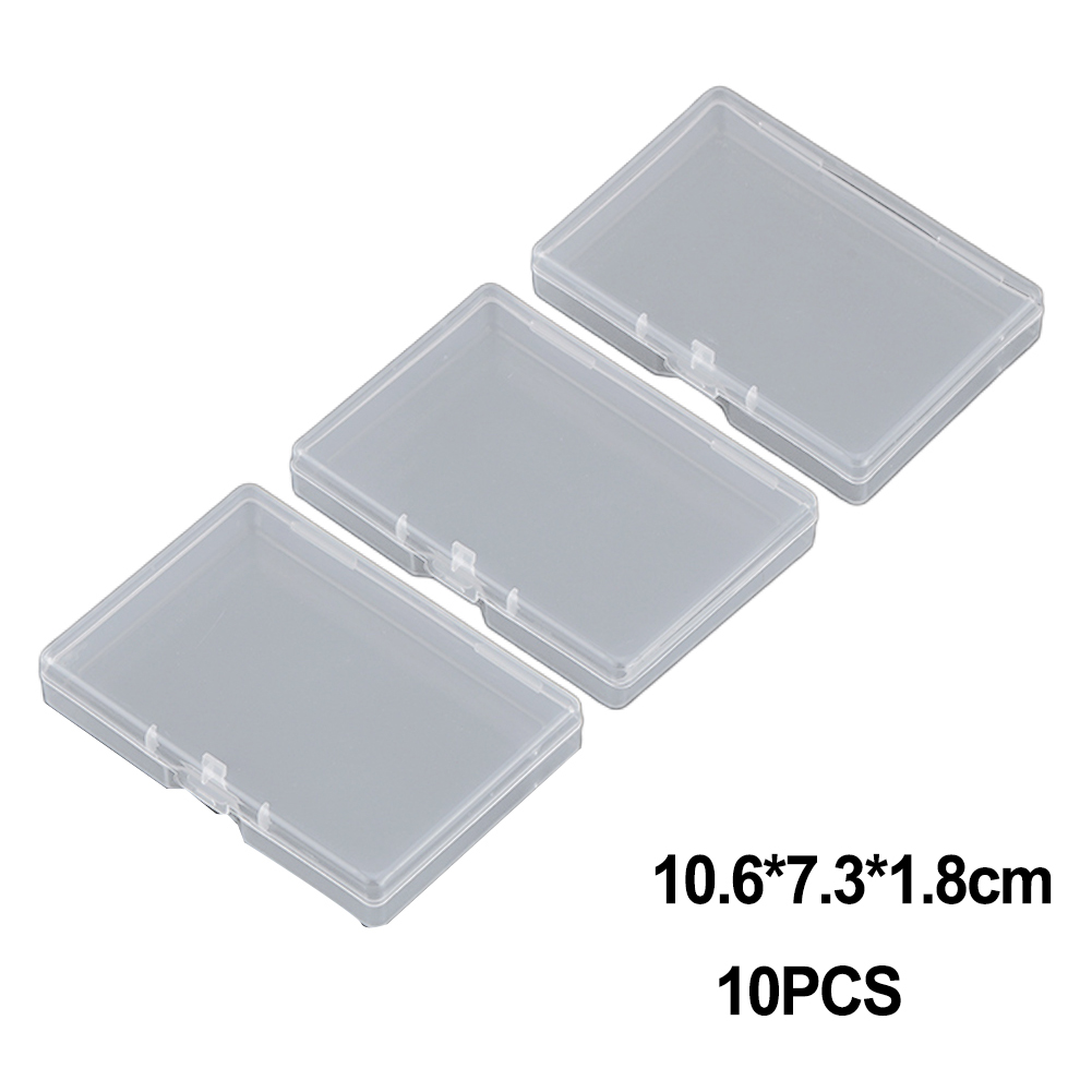 10 عبوات من البلاستيك PP صندوق - مراجعة Face Mask Storage Box وسعره