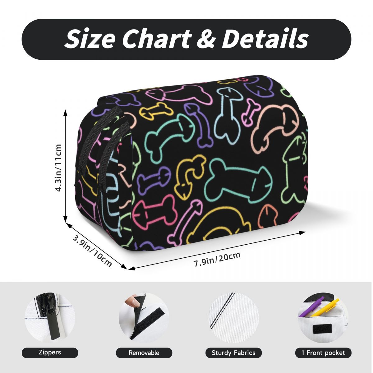 حافظة أقلام بتصميم قضيب ذكري ب - مراجعة Mask Case Hard Shell وسعره