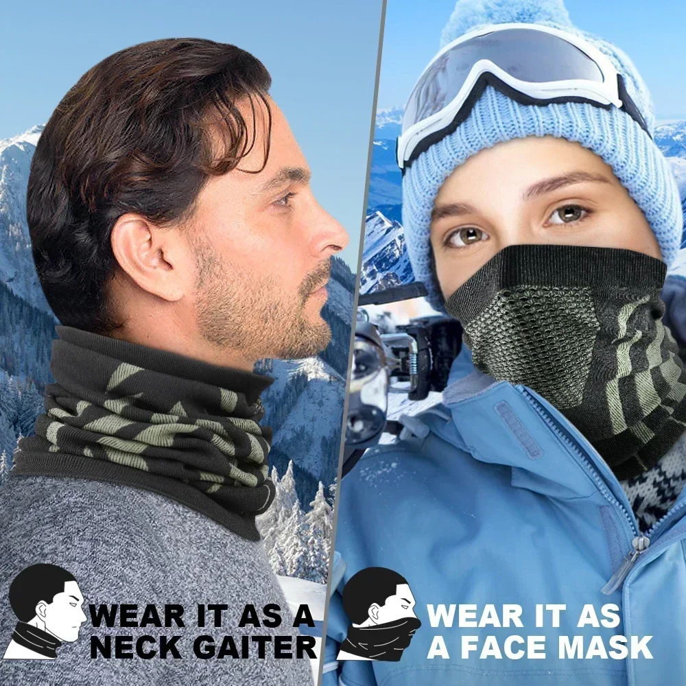 الشتاء حلقة أنبوب لينة باندانا - مراجعة Respirator Half Face وسعره