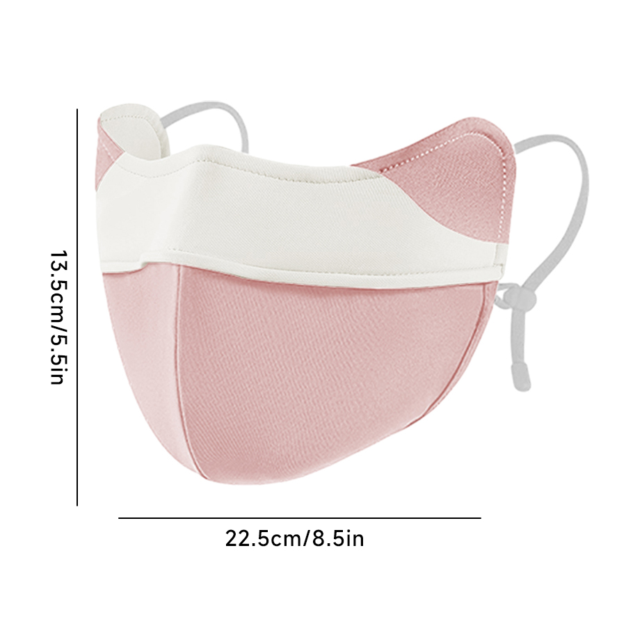 قناع الشمس الصيفي بعامل حماية  - مراجعة Cloth Face Mask Washable وسعره